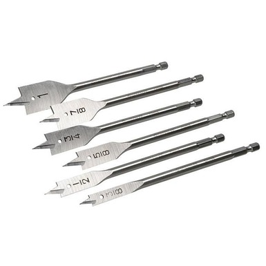 6 x 7/8 Bi-Metal Utility Wood Drill Bits