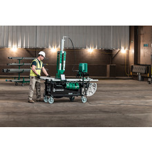 881 Cam-Track® Bender  for 2-1/2", 3", and 4" with Hydraulic Pump and Mobile Bending Table