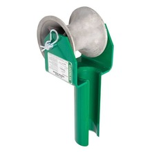 Details about   GREENLEE Hook-Type Cable Sheave 1000LBS Max Capacity longer yoke 