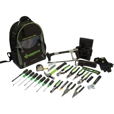 Kit de mochila para herramientas profesionales Greenlee