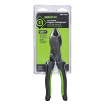 7" High-Leverage Diagonal Cutting Pliers (Molded Grip) | Greenlee