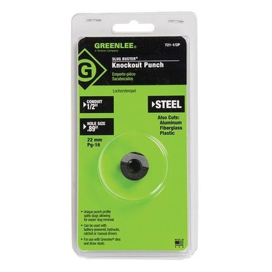 Greenlee 7211BB-1-1/2 Slug-Buster Knockout Punch Set - Package