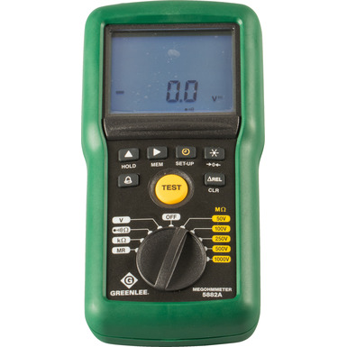 1kV Megohmmeter/Insulation Tester | Greenlee