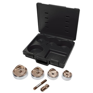 3 Inch Sleeve and Case Draw Stud Greenlee 7308 Knockout Kit Punches and Dies for 2-1/2 Inch 3-1/2-Inch and 4-Inch Conduit 