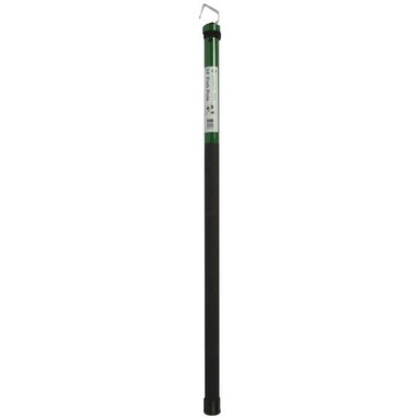 Retractable holders keep push poles safe