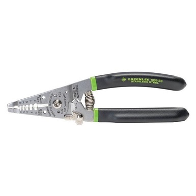 Pro Stainless Wire Stripper / Cutter / Crimper (Curve) | Greenlee