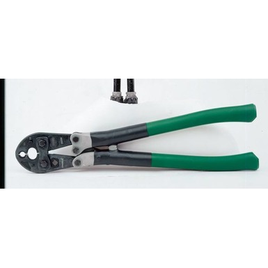 Crimping Tool with D³ and O Die Grooves | Greenlee