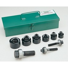 927803-7 Greenlee Knockout Punch and Die Kit: 14 ga Sheet Metal Capacity  (Steel), 3/4 in Nominal Size, Square