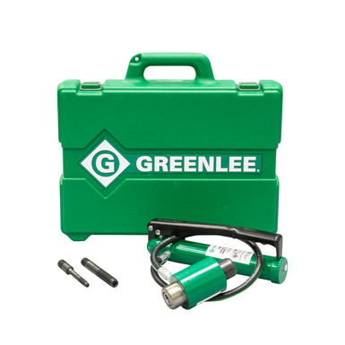 11-Ton Hydraulic Knockout Driver with Hand Pump | Greenlee