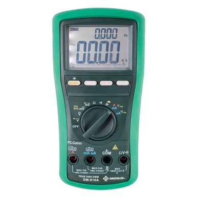 10,000-Count Digital Multimeter, 1000V, 10A (DM-810A) | Greenlee