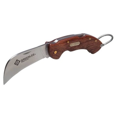 folding knife wood handle